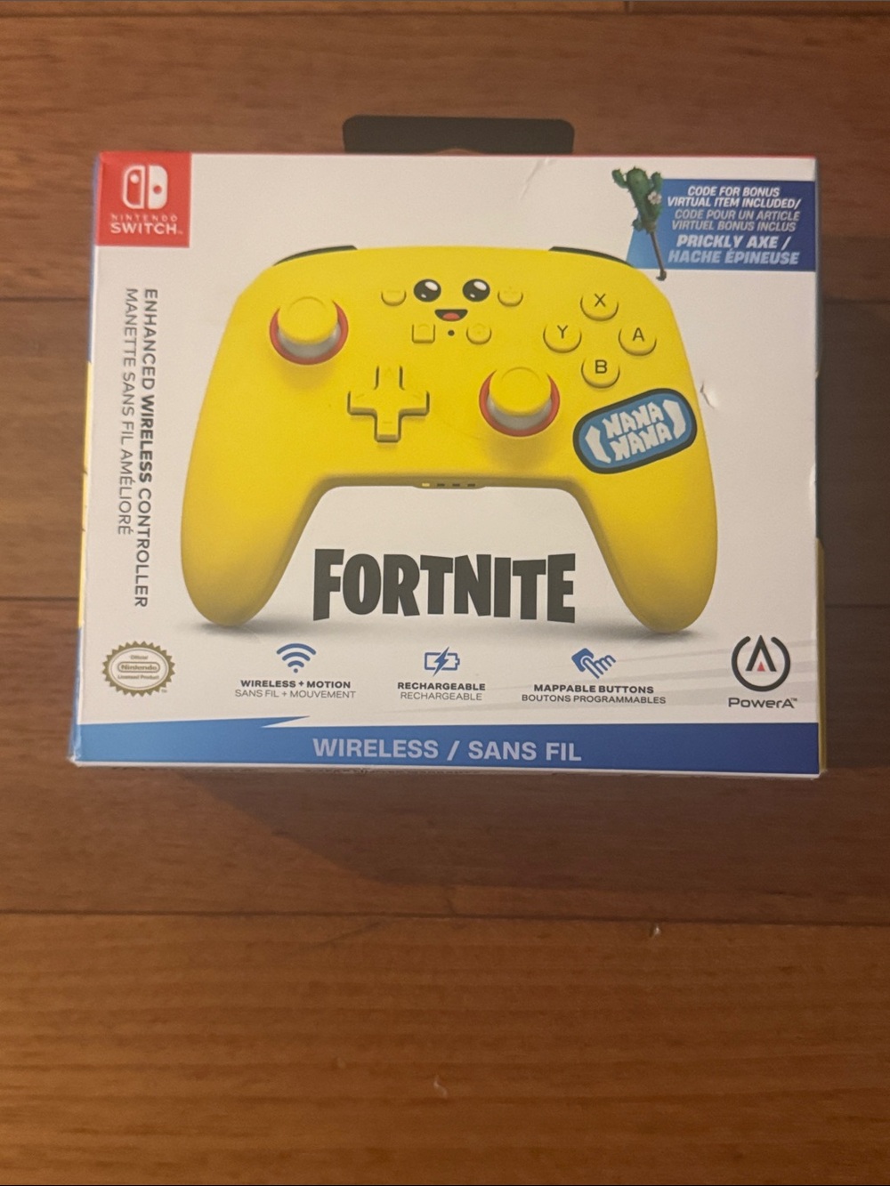 PowerA Fortnite Wireless Controller for Nintendo Switch - Bright Yellow